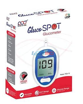 gluco spot glucometer strips