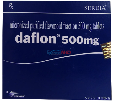 Daflon 500 Tablet - Uses, Dosage, Side Effects, Price, Composition